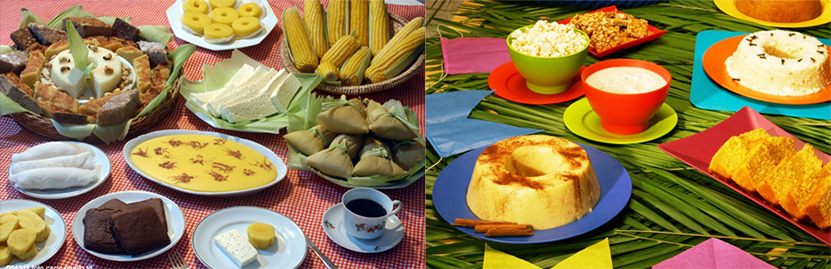 comidas tipicas festa junina- decoraçao